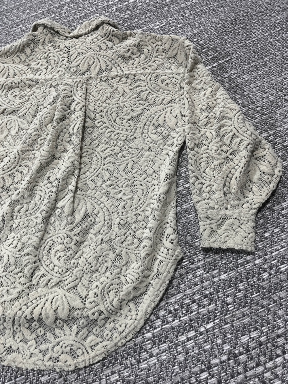 Free People | Oversized Lace Ruby Shacket - Picture 12 of 16